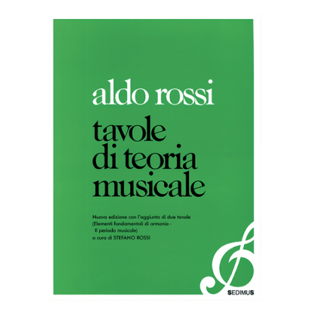 ALDO ROSSI - TAVOLE DI TEORIA MUSICALE